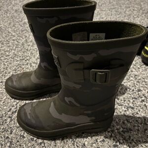 Joules Kids Camo Rain Boots